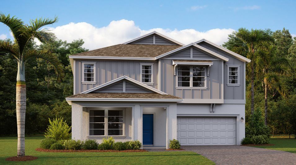 Elevation E - Douglas Exterior E