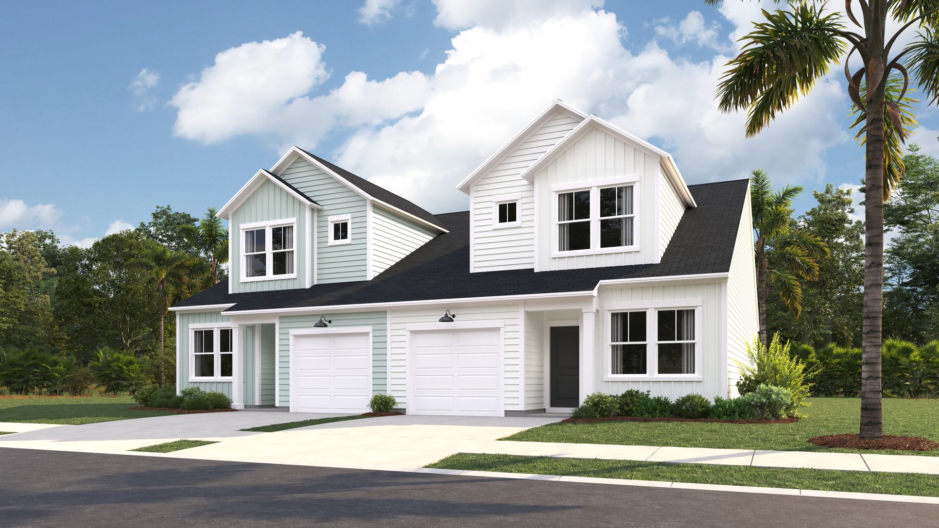 Exterior:Osprey Isle Blakely Duplex Gen3 elev IND