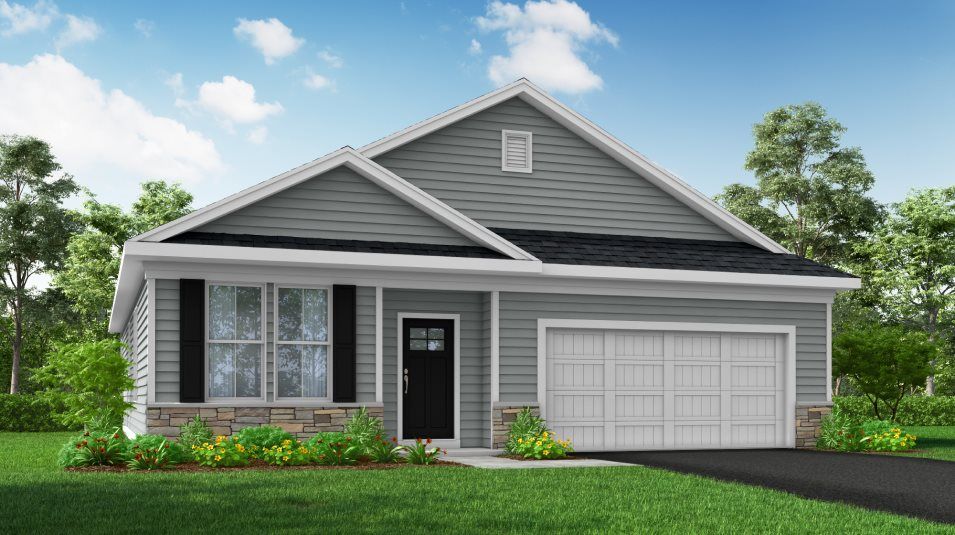 Elevation COS - Mendocino cottage-inspired exterior