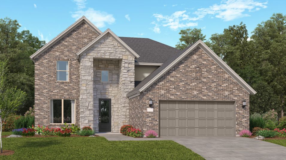 Elevation B - Wakefield II Exterior Rendering