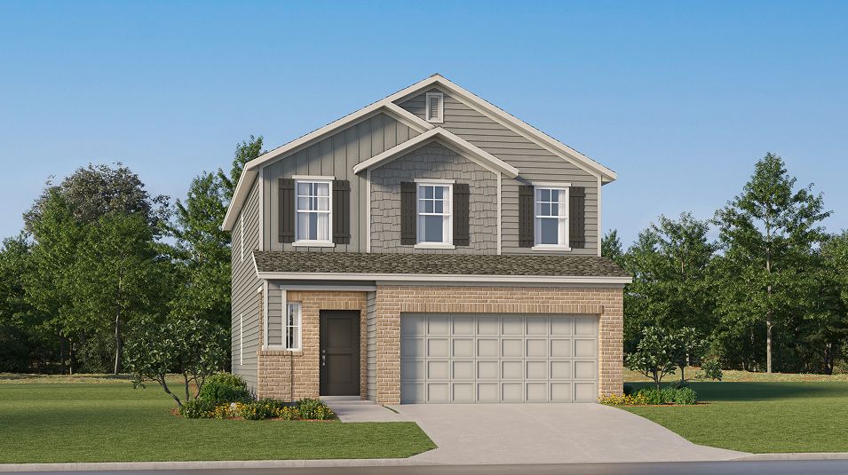 Elevation O5 - Parker Core Magnolia Terrace Davidson O5