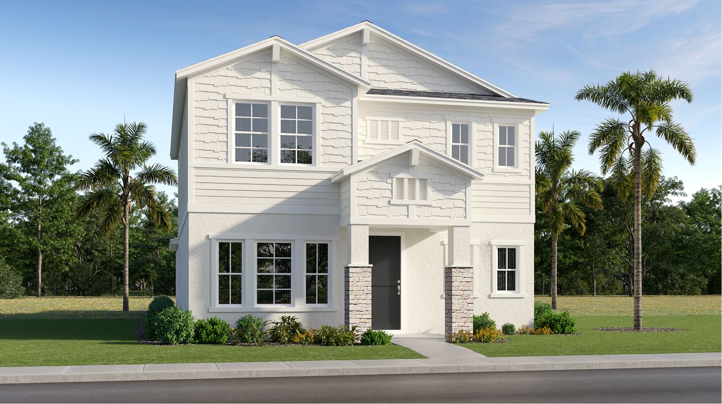 Elevation A - 40s Grand Oaks Manor Covington 3840 A