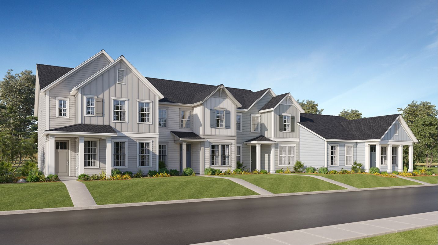 Elevation A - Cove At Southwood 4plex A (1)