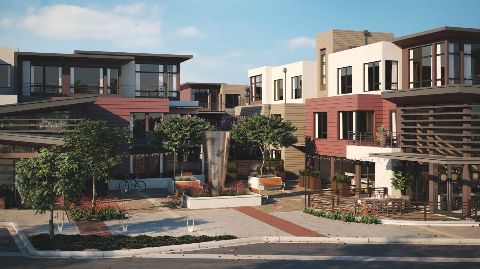 Elevation A - The Brant Exterior Rendering Daylight