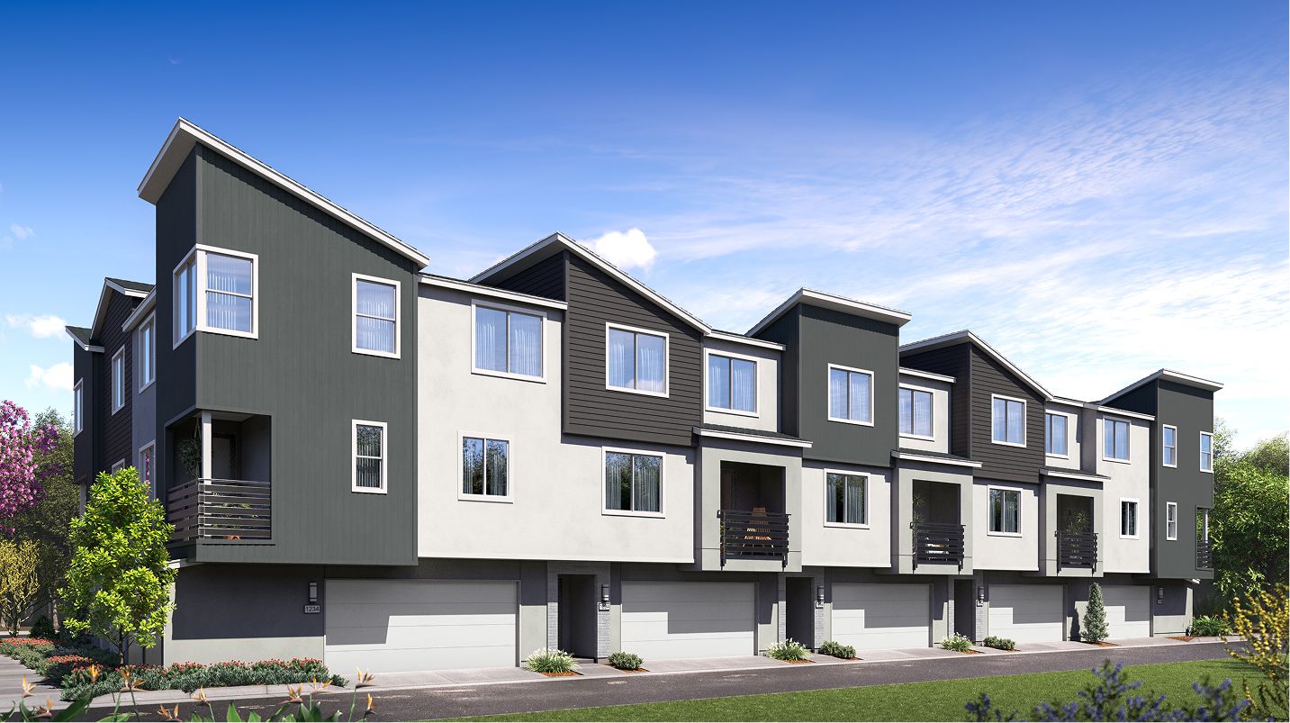 Elevation A - Brixton Manhattan Square Bldg A Modern Farmhouse A
