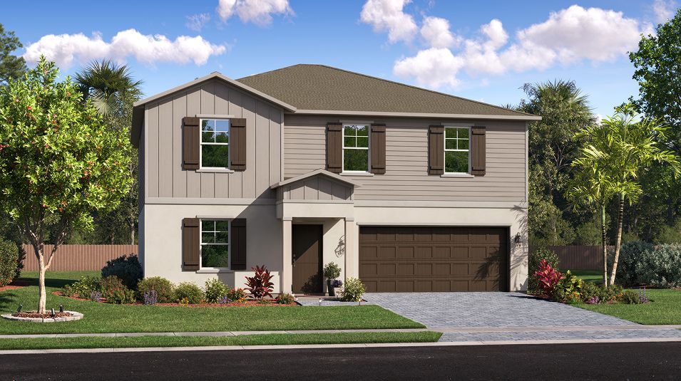 Elevation B - Florida Core N096 Cypress Emerald Lakes Eclipse II