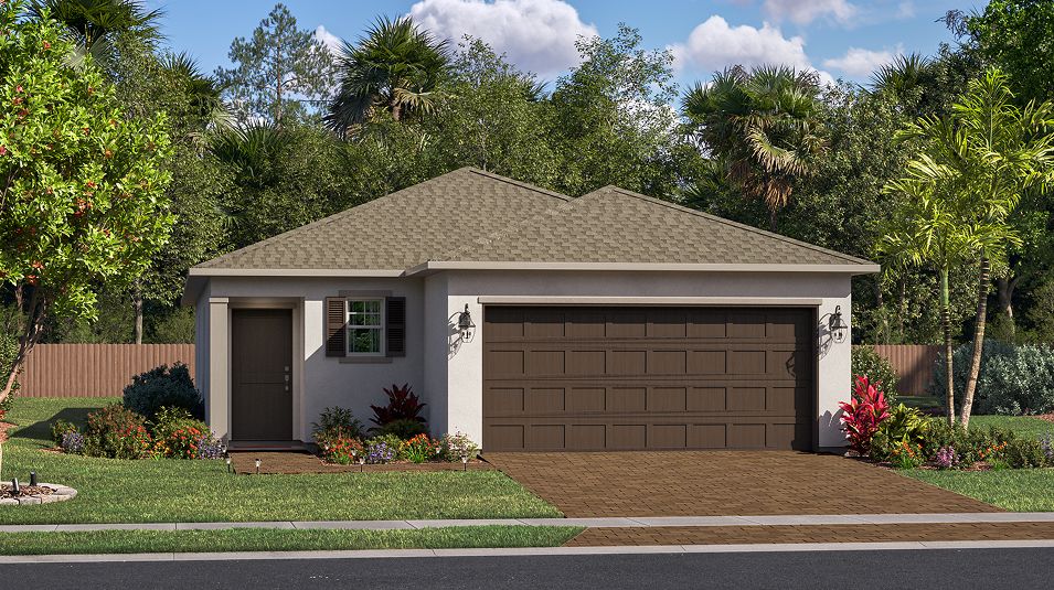 Elevation A - Florida Core L010 Willows Emerald Lakes Belmont II