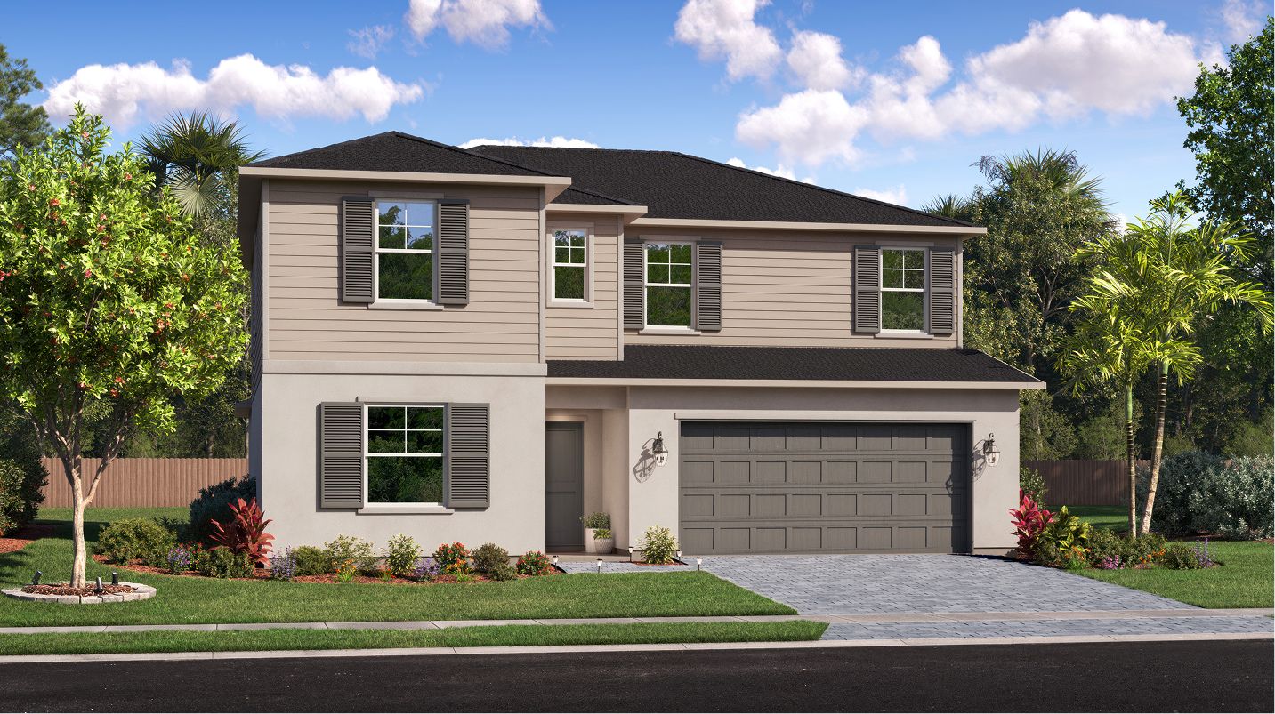 Elevation A - Florida Core N098 Cypress Emerald Lakes Nova II A