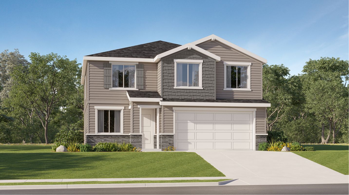 Elevation I - M023 Bentley Meadows Delta2470 Craftsman I