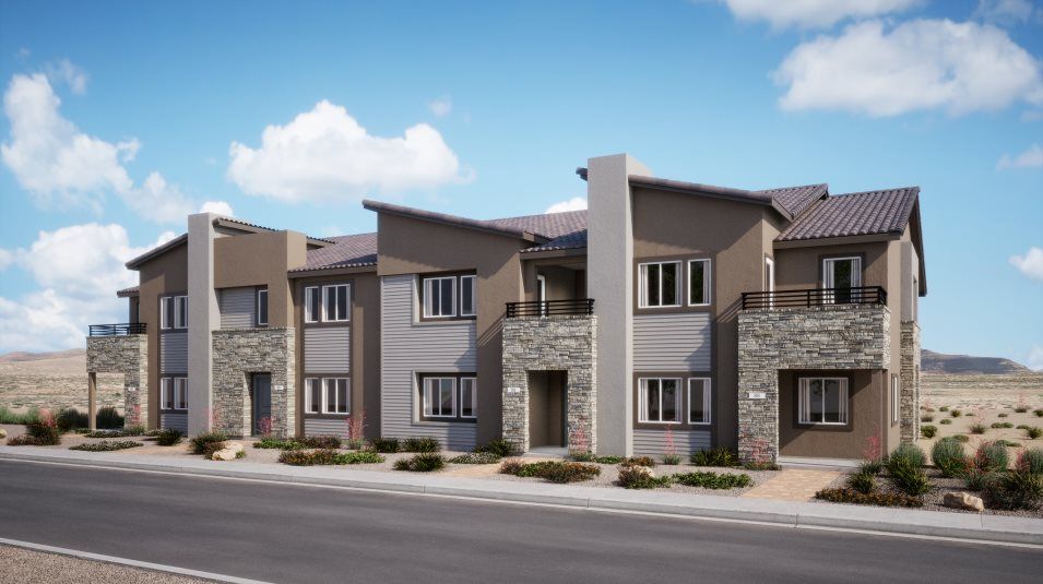 Elevation A - 4 Plex Exterior A
