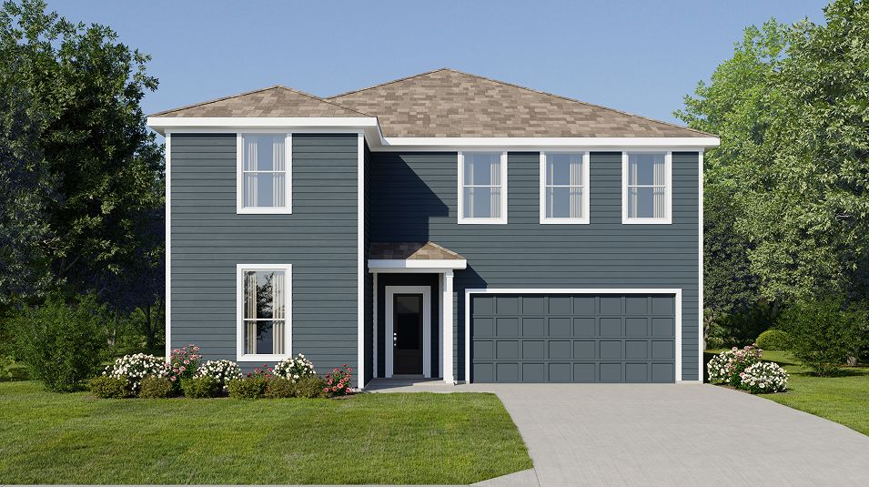 Elevation A - Grove Core FL N130 Dylan 2 Car A