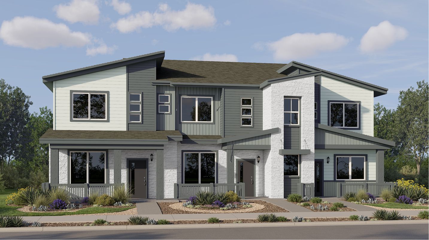 Elevation CM3 - Parkside Eastcreek Farm 3plex C M3