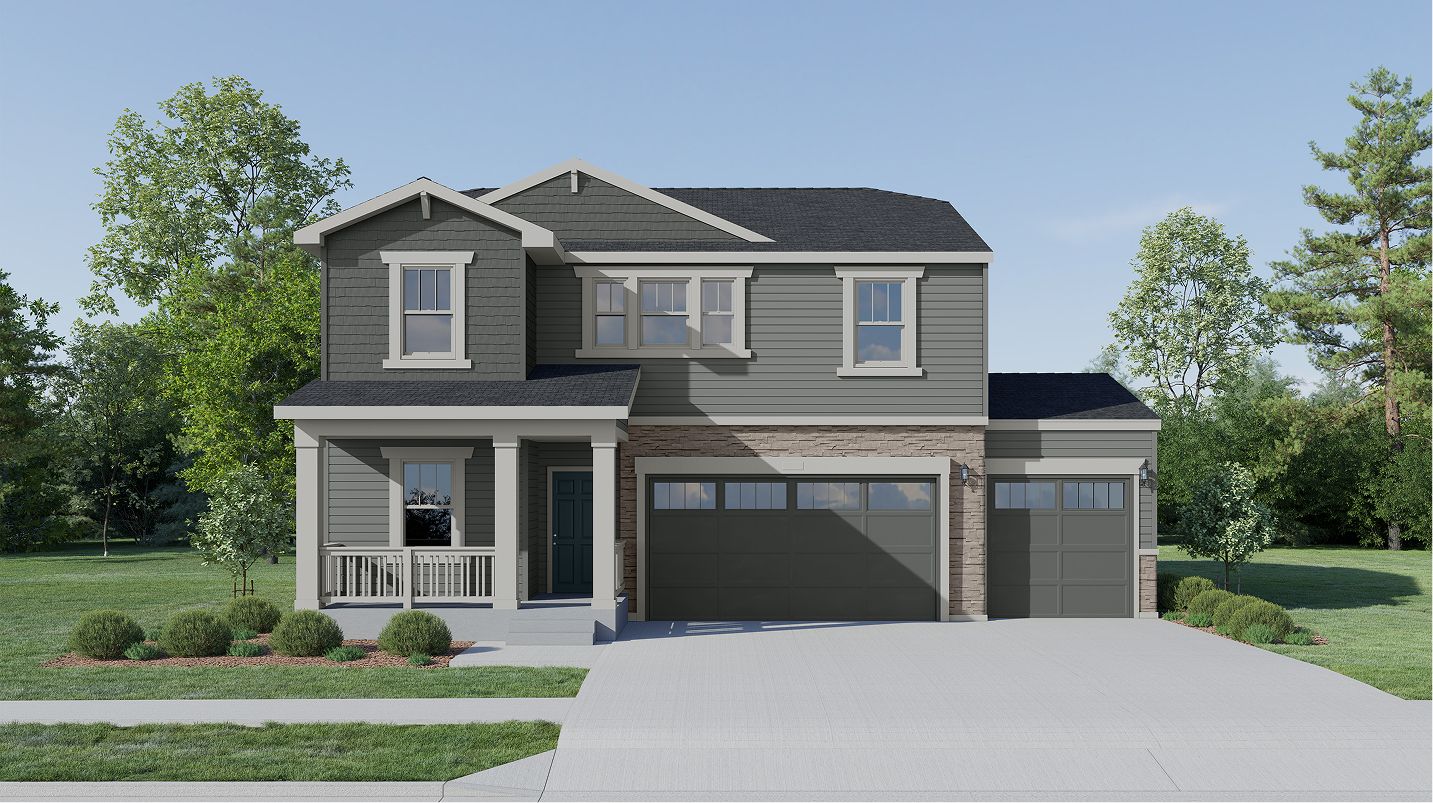 Elevation CR - 3503 Petal Spring Valley Ranch Marigold Craftsman