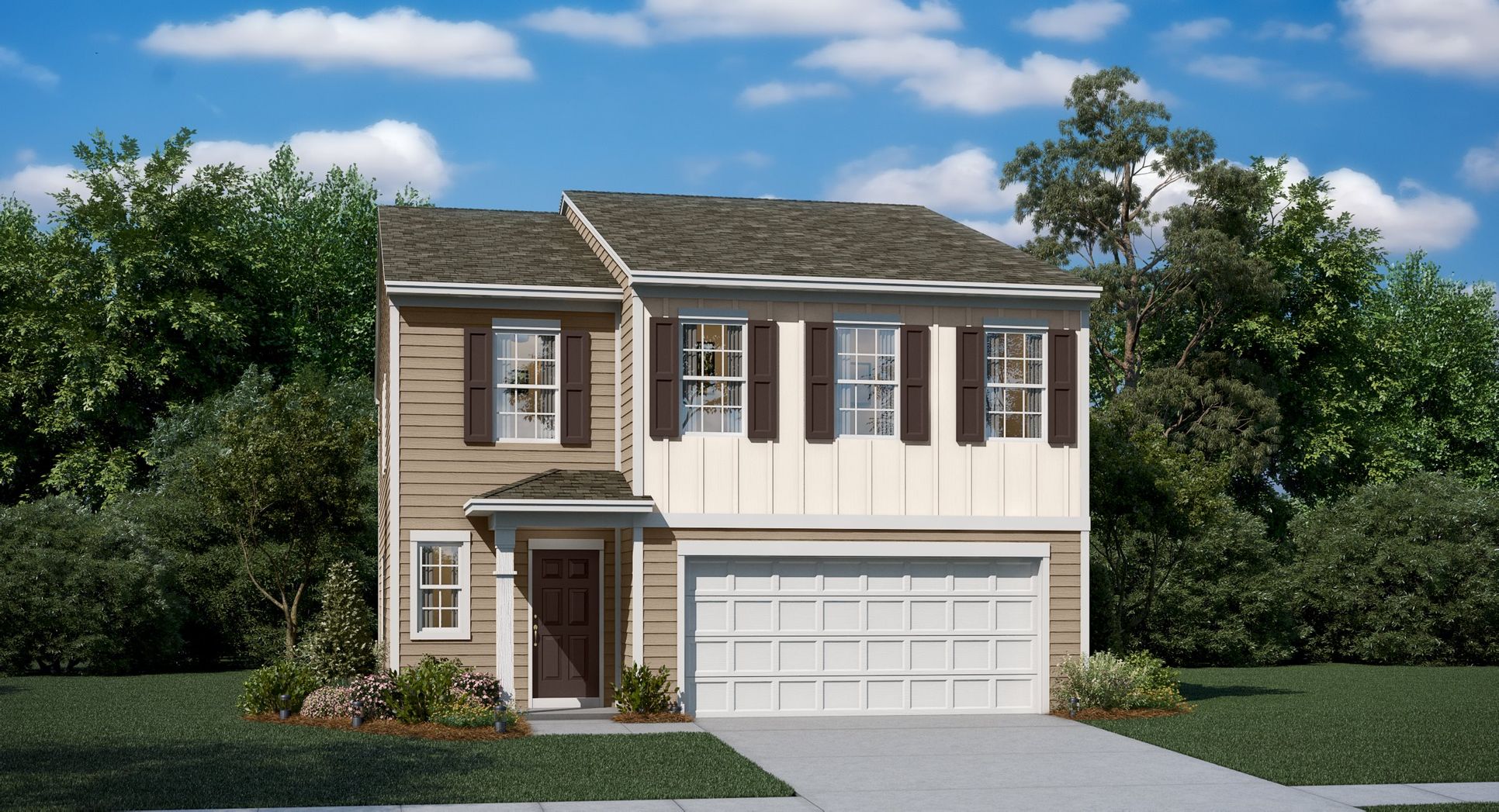 Elevation A - Frost Exterior Rendering
