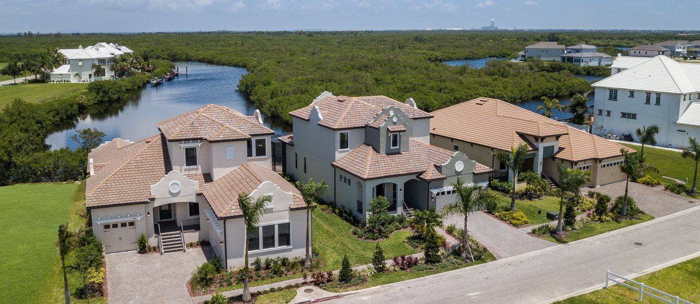 Southshore Yacht Club coastal city of Ruskin, FL new luxury homes