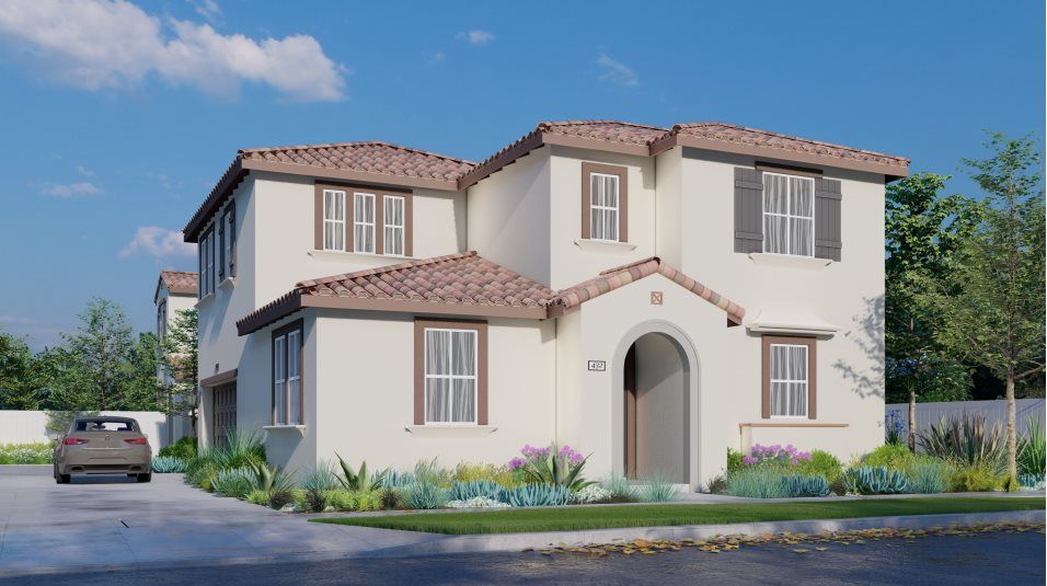 Elevation A - Spanish-style home image