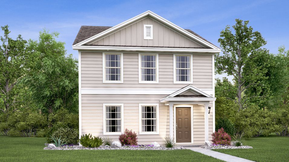 Elevation A - Rosedale Exterior Rendering A