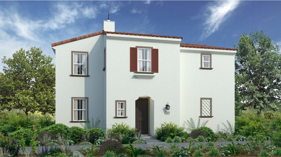 Elevation A1 - Spanish home exterior image