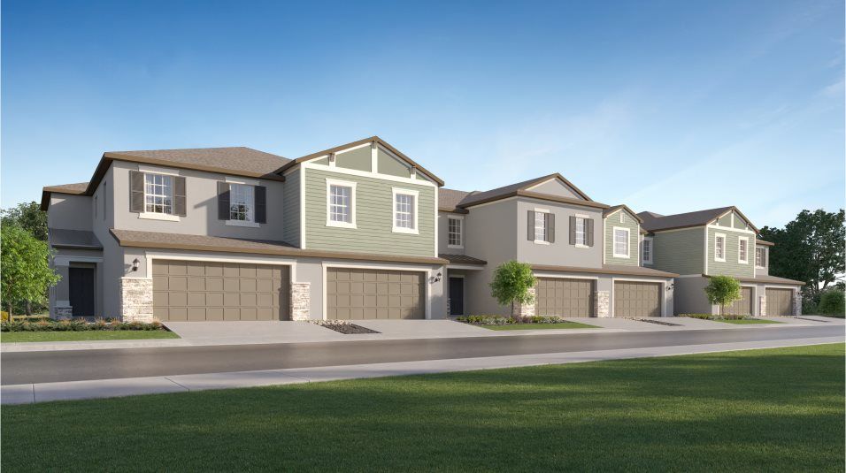 Elevation TH - Townhomes exterior
