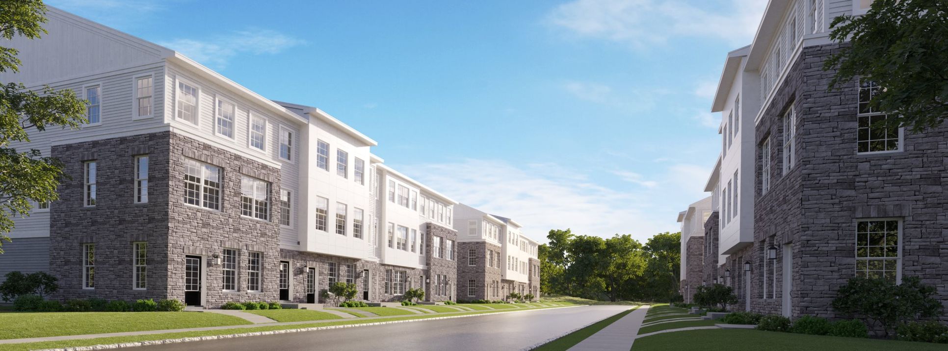 Collection at Hopewell streetscape rendering