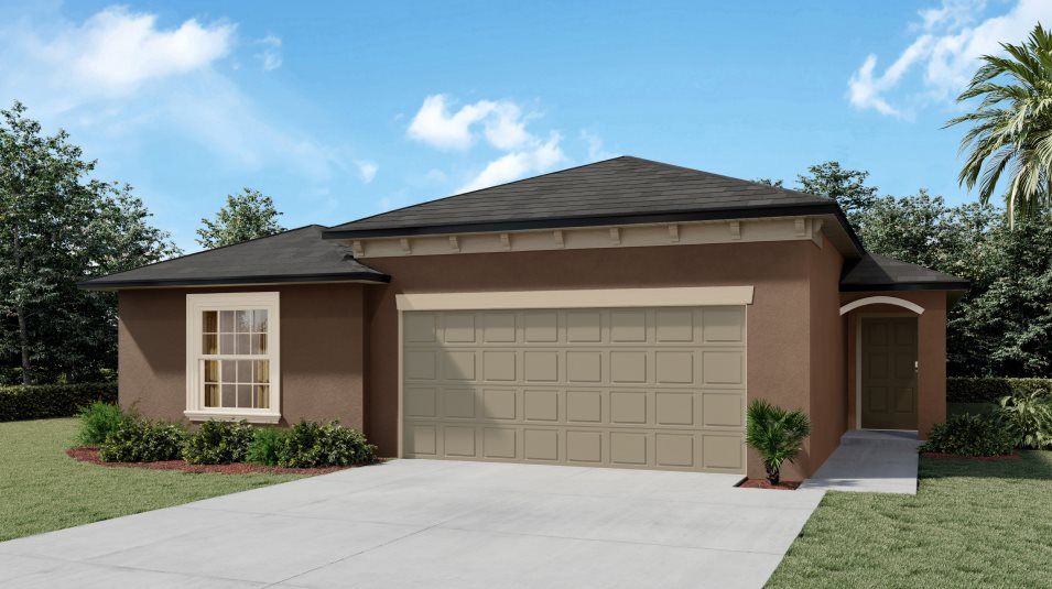 Elevation A1 - Exterior Rendering