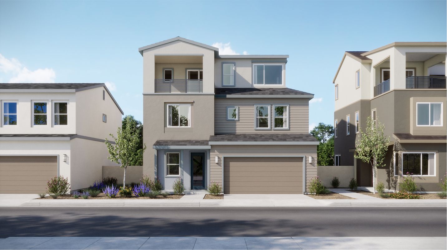 Elevation A - Torrey Pineridge Res7 Transitional Modern A