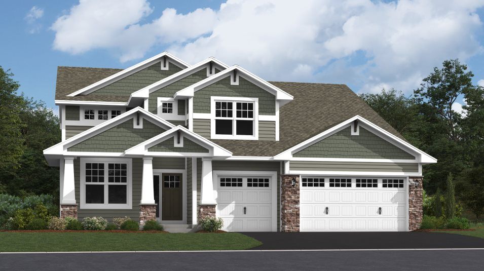Elevation B3 - Itasca Exterior Rendering A3