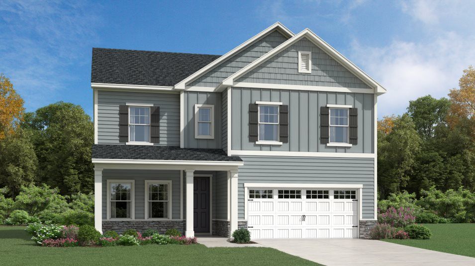 Elevation C - Landrum III Exterior Rendering C