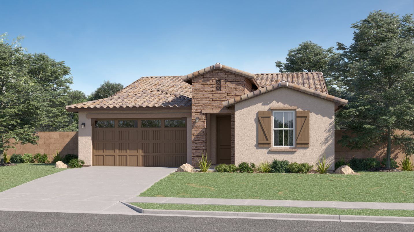 Elevation H - Revolution Ranch Hacienda exterior