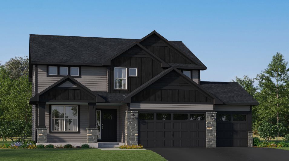Elevation C3 - Lewis Exterior Rendering C3