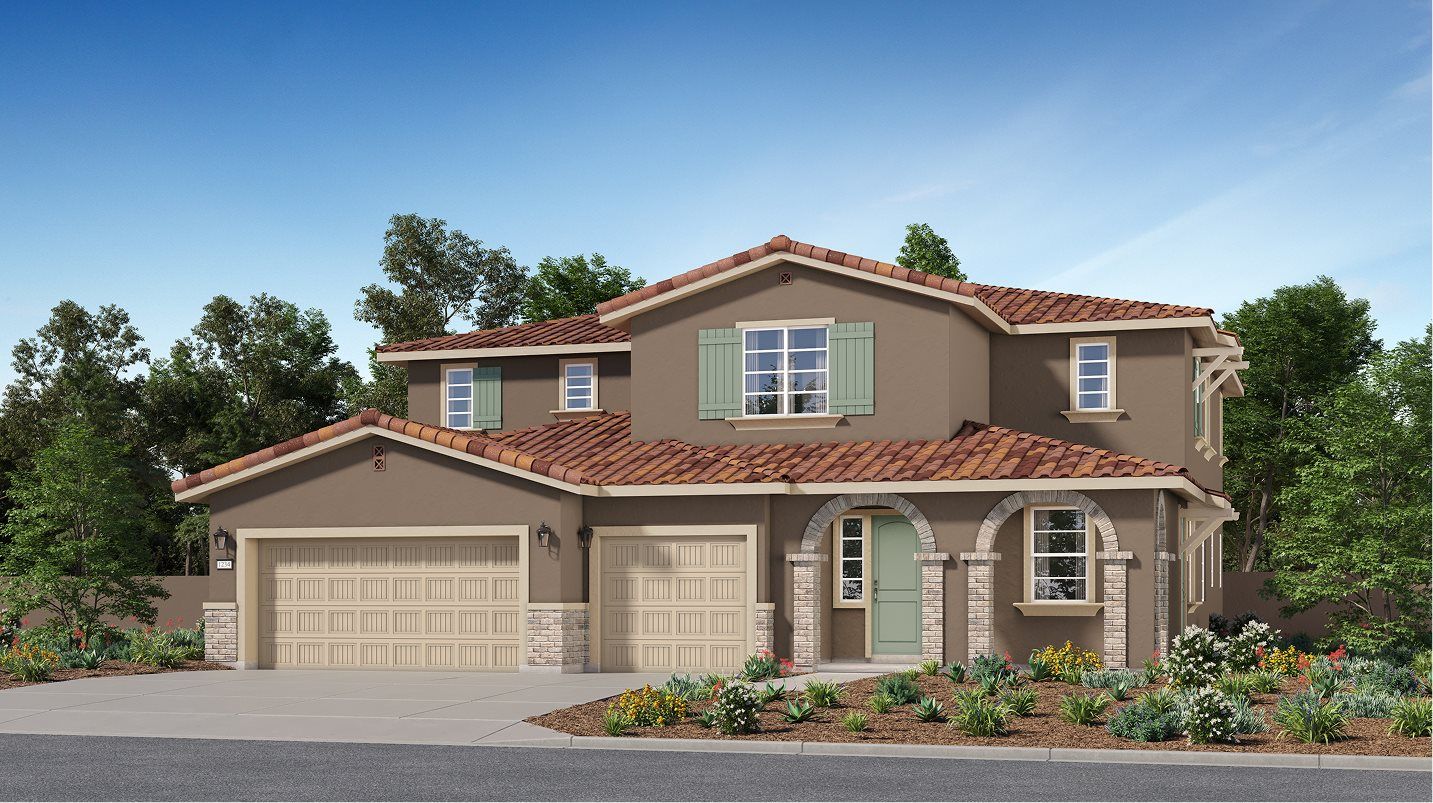 Elevation A - Andalusian home image