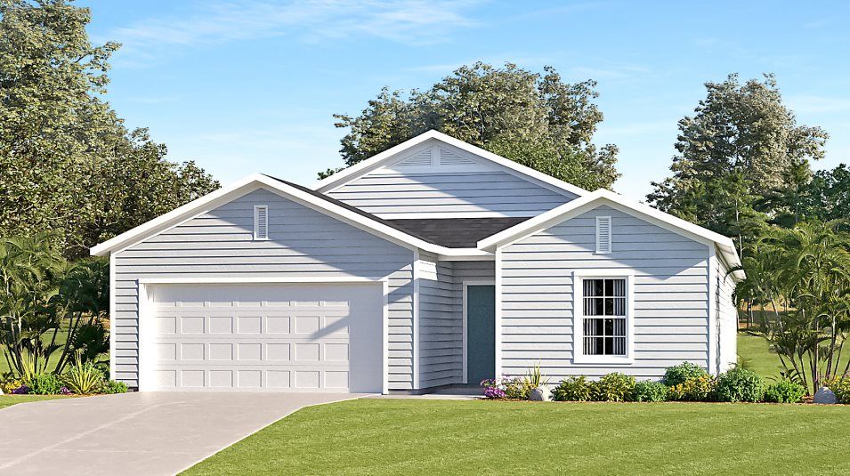 Elevation HA - A ranch-inspired exterior