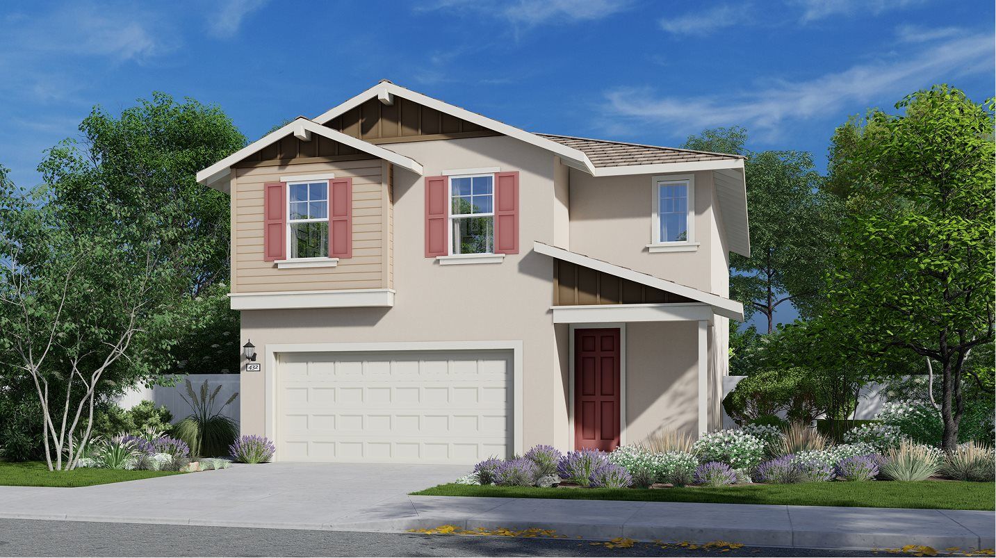 Elevation C - Exterior C – Farmhouse home