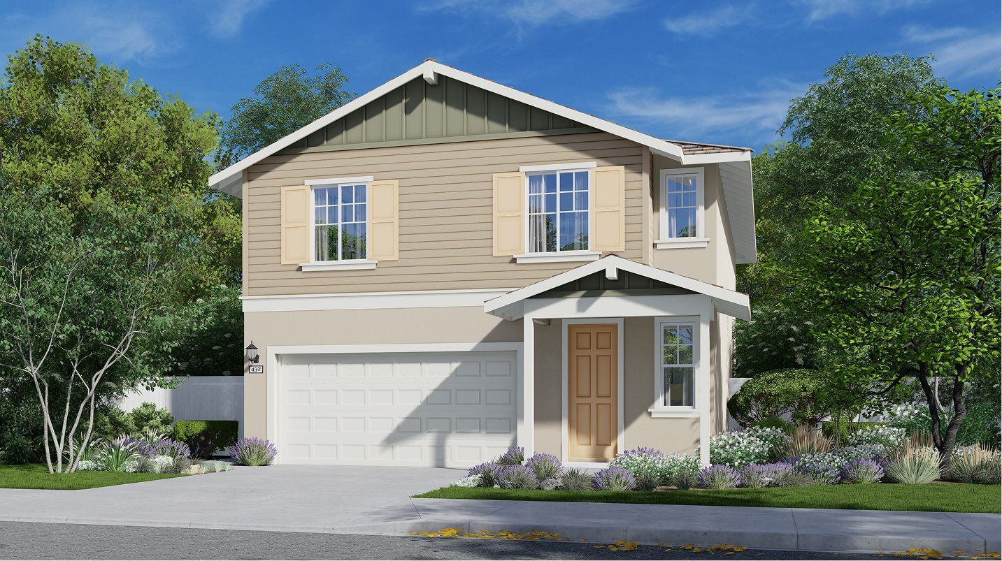 Elevation C - Exterior C – Farmhouse home