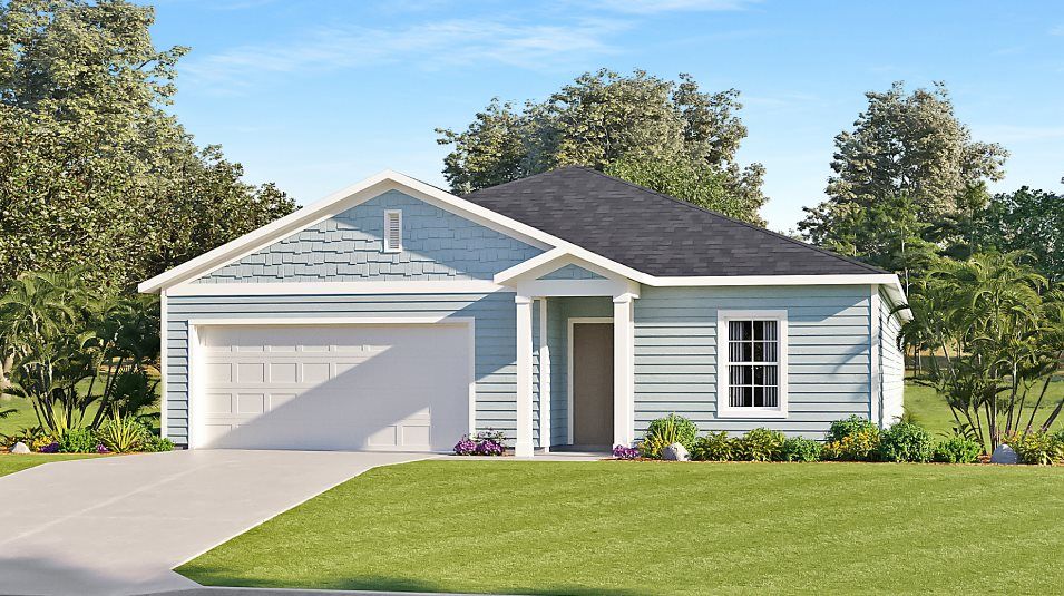 Elevation HA - A cottage-inspired exterior