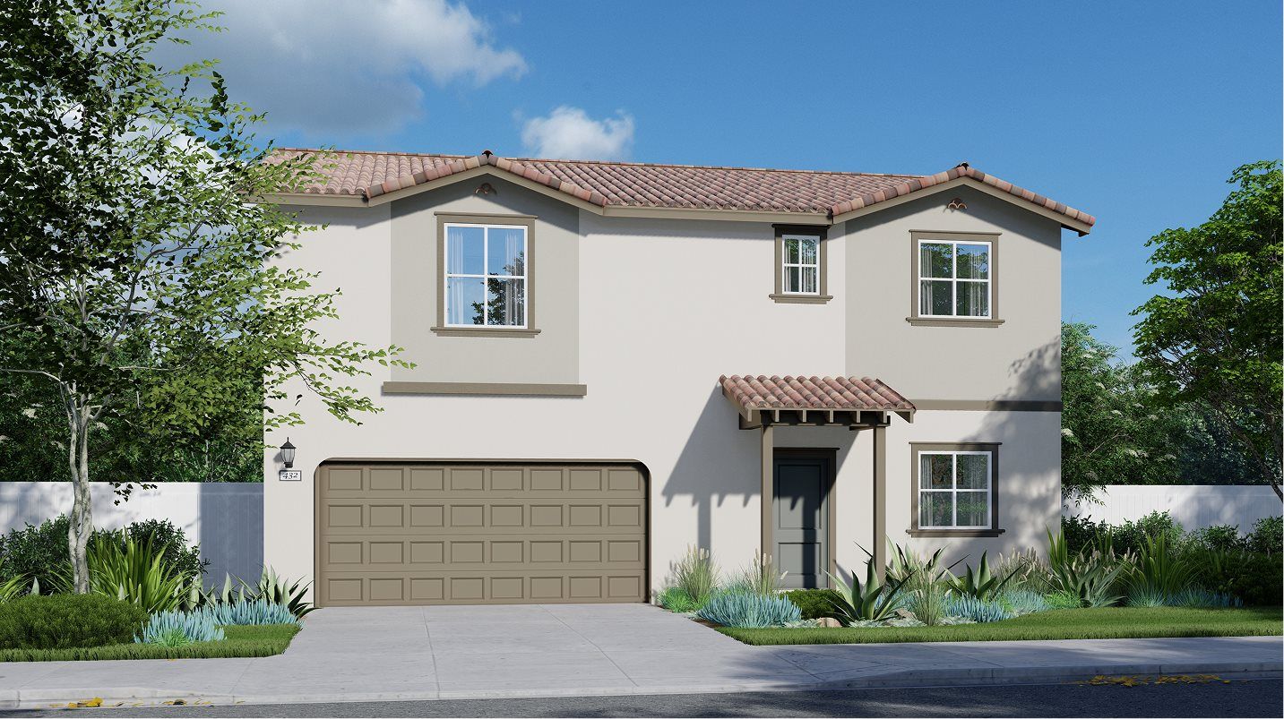 Elevation A5 - Exterior - Spanish home