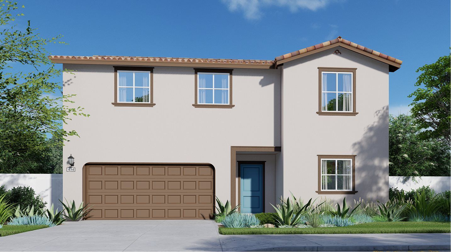 Elevation A5 - Exterior A - Spanish home