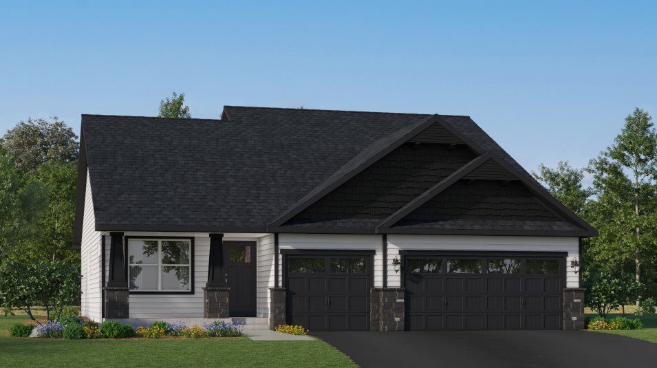 Elevation C3 - Courtland II Exterior Rendering C3
