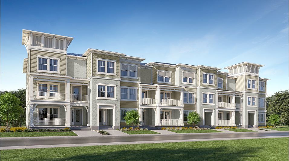 Elevation TH - exterior rendering