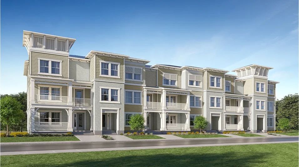Elevation TH - exterior rendering