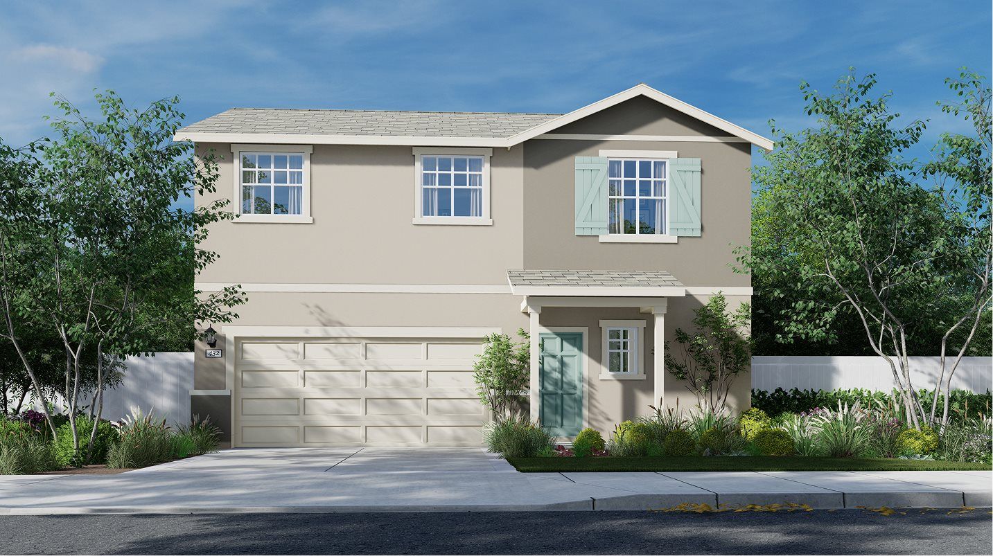 Elevation B5 - Exterior B5 - Farmhouse home