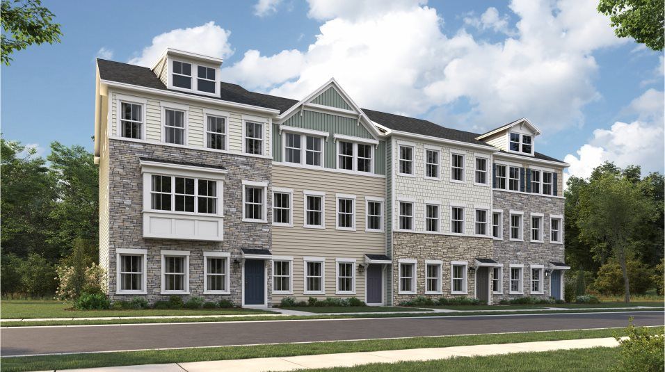 Elevation 1 - Ellicott DG Exteriors 6D 3A 1C 4D TH 1