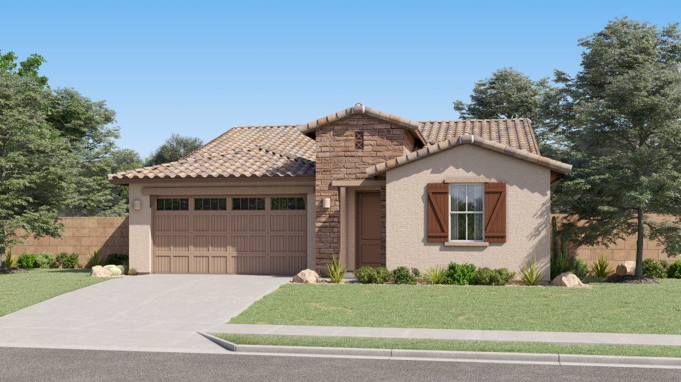 Elevation H - Ranch Hacienda home exterior image