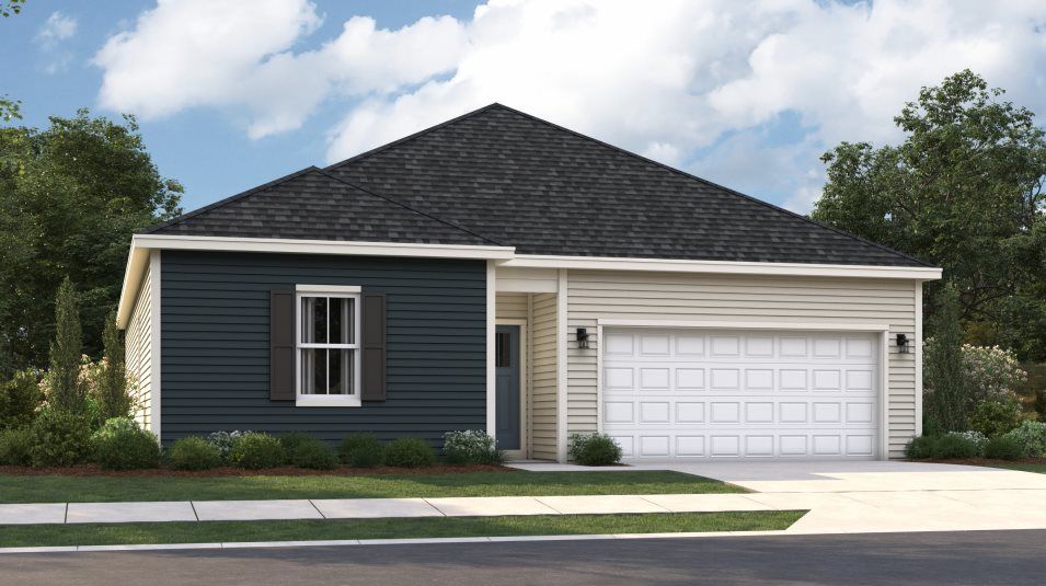 Elevation 1A - Guilford Exterior Rendering 1A
