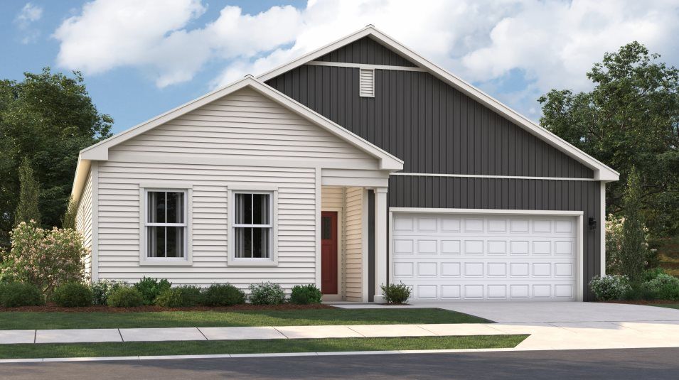 Elevation 3A - Guilford Exterior Rendering 3A