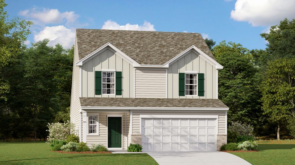 Elevation B - Emerson Exterior Rendering