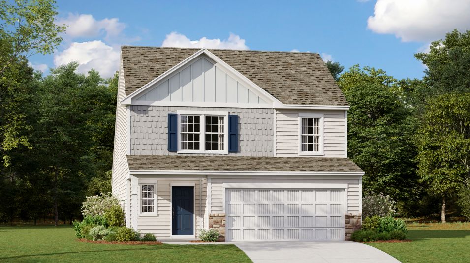 Elevation C - Emerson Exterior Rendering