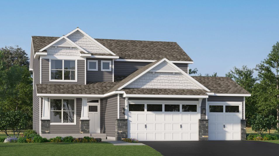 Elevation B3 - Bristol Exterior Rendering B3