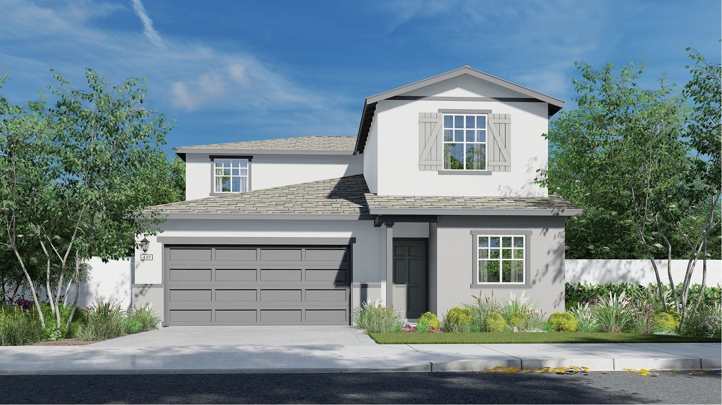 Elevation B5 - Exterior B5 - Farmhouse home