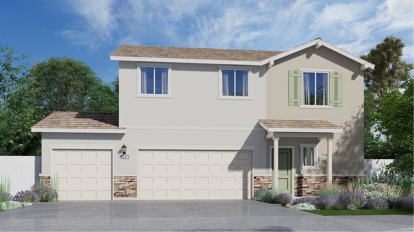 Elevation C5 - Exterior C – Craftsman home